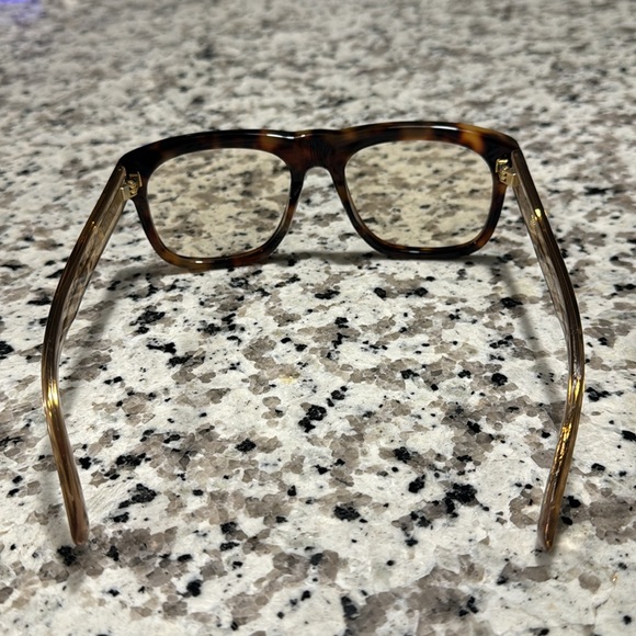 Saint Laurent Classic Leopard print sunglasses - Picture 4 of 6